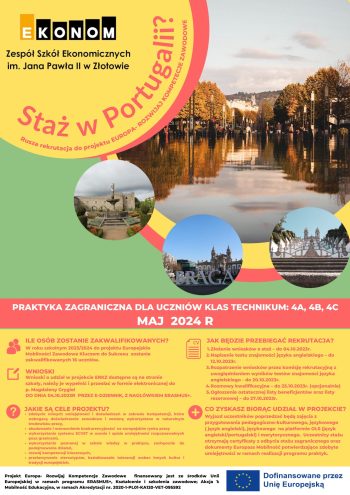 staż w Portugalii